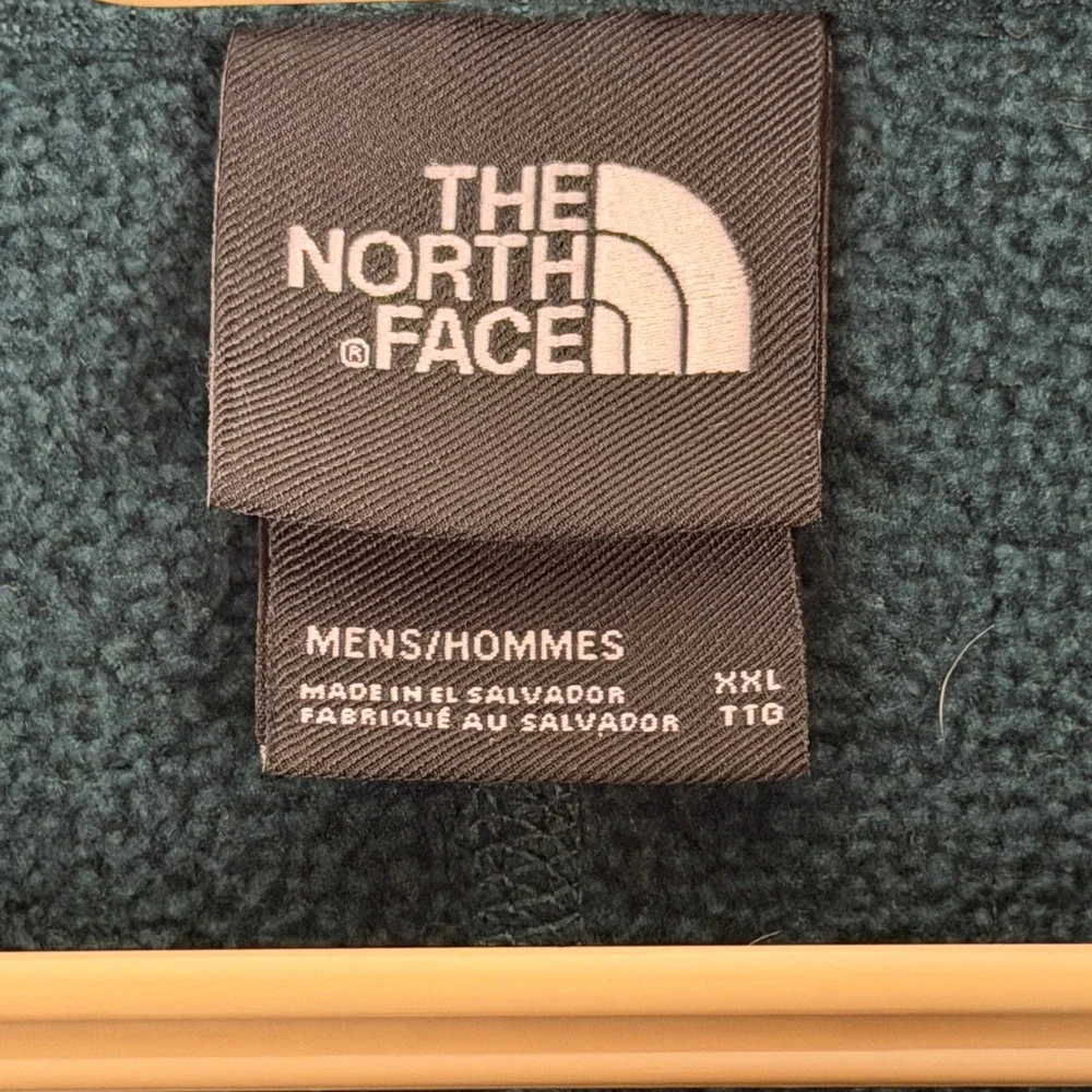 The North Face Quarter Zip Fleece Pullover Mens XXL Dark Green NF0A3YR1D7V
